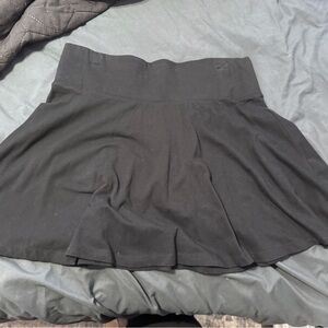 Black High-Waisted Skirt